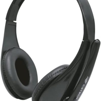 C3TECH Headset PH-340BK USB –  Preto