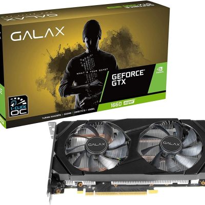 Placa de Vídeo Galax GeForce GTX 1660 Super Dual 1-Click OC, 6GB GDDR6