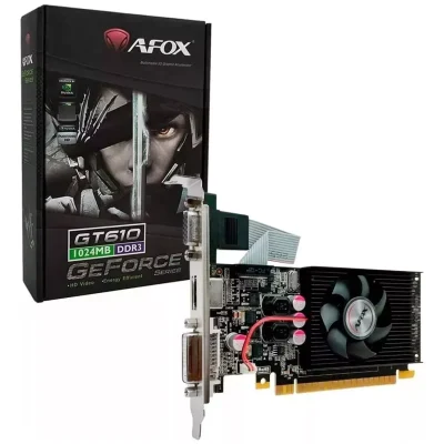 Placa De Vídeo Afox Nvidia Geforce Gt610 1gb Ddr3